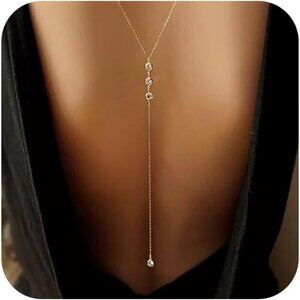 Women 21 Gold Back Chain Rhinestone Silver Bra Lingere Bikini Top Lingerie Chain